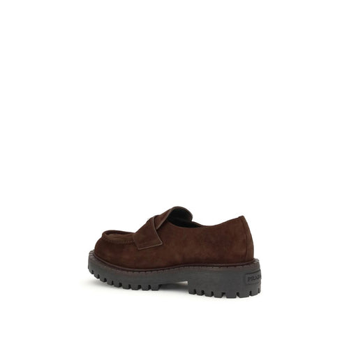 Prada Suede Loafers